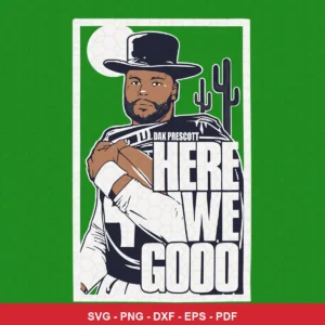 modern cartoon style with bold lines and simplified shapes Cowboys classic design expressing confidence and motivation for...
