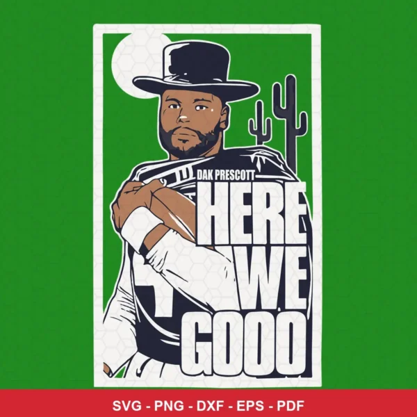 modern cartoon style with bold lines and simplified shapes Cowboys classic design expressing confidence and motivation for...