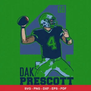 modern cartoon style with bold outlines and flat colors Cowboys classic design expressing neutral, focused on player repre...