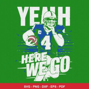 modern, stylized sports graphic with bold typography and dynamic player illustration Cowboys bold design expressing excite...