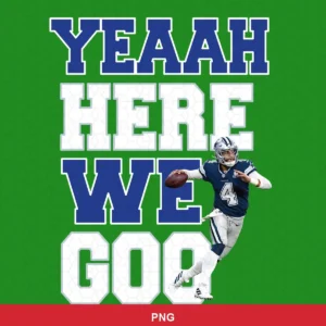 modern sports graphic with photographic player image and bold collegiate-style typography Cowboys classic design expressin...