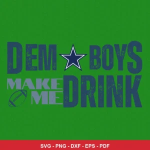 modern, text-based graphic with distressed texture Cowboys classic design expressing team pride and playful challenge feat...