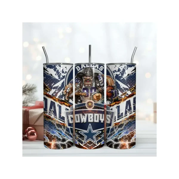 bold and modern with a touch of vintage flair Cowboys mascot SVG design showing excitement and pride for Cricut and Silhouette cutting machines