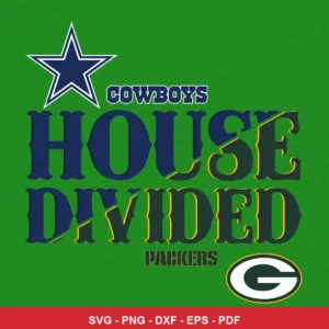 modern, clean typography-based design with team logos and color blocking Cowboys bundle design expressing neutral, represe...