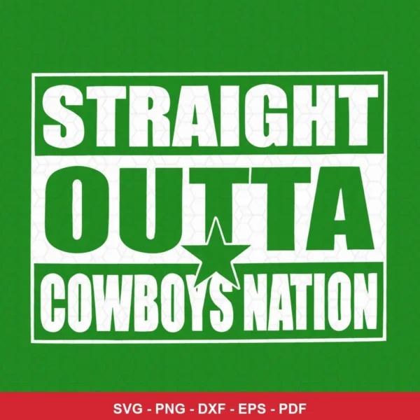 modern, bold typography with a clean and straightforward layout Cowboys classic design expressing pride and team identity ...