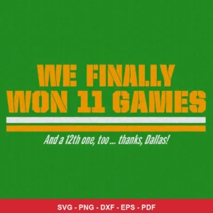minimalist text-based with sports-themed color blocking Cowboys classic design expressing mockery for Cricut and Silhouett...