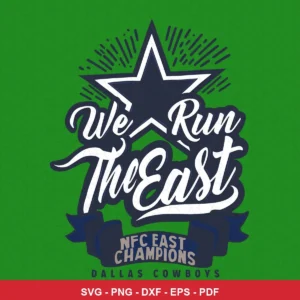 modern, clean typography-focused design with a bold star logo Cowboys classic design expressing pride and celebration for ...