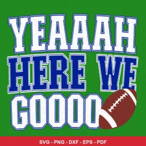 modern cartoon style with bold collegiate typography Cowboys classic design expressing celebration and excitement for Cric...