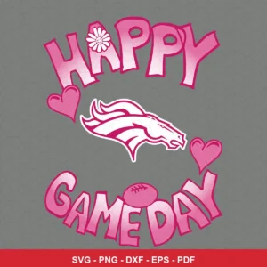 cartoon, playful, modern NFL classic design expressing positive excitement and team spirit for Cricut and Silhouette cutti...