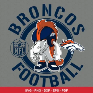 modern cartoon style with bold outlines and vibrant colors NFL logo design expressing team pride and spirit for Cricut and...