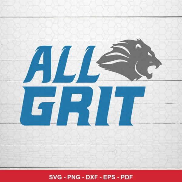 modern minimalist typography with team logo NFL bold design expressing pride and grit for Cricut and Silhouette cutting ma...