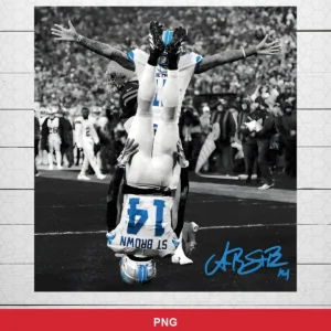 modern photographic with selective color highlighting NFL classic design expressing celebration/pride for Cricut and Silho...