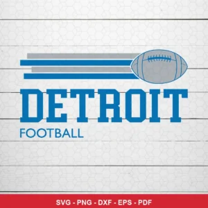 modern, clean, minimalist NFL logo design expressing neutral, team pride featuring stylized football for Cricut and Silhou...