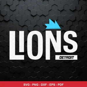 modern, minimalist, geometric NFL logo design expressing neutral, team pride for Cricut and Silhouette cutting machines