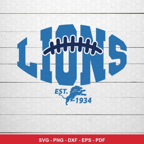 modern minimalist with sports theme NFL logo design expressing team pride for Cricut and Silhouette cutting machines