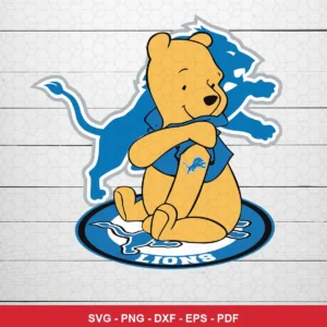 cartoon, cute character style with sports logo integration NFL logo design expressing affection/pride for Cricut and Silho...