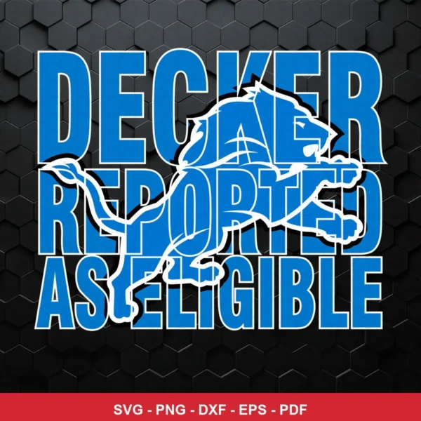 modern, bold typography with a clean sports logo overlay NFL bold design expressing informational, neutral for Cricut and ...