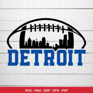 minimalist, modern silhouette with bold typography NFL classic design expressing team pride for Cricut and Silhouette cutt...