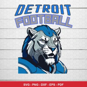 modern cartoon style with bold lines and sharp details NFL classic design expressing pride and strength for Cricut and Sil...