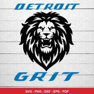 modern minimalist with bold graphic elements NFL logo design expressing strength and determination for Cricut and Silhouet...