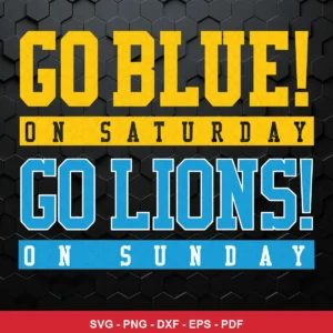 modern, bold typography with a clean, sports-themed layout NFL classic design expressing team pride and encouragement feat...