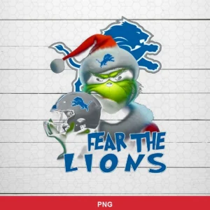 modern cartoon style with a festive holiday theme NFL grinch design expressing team pride and intimidation featuring grinc...