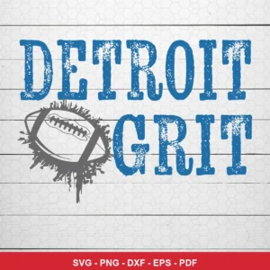 vintage distressed typography with a simple football graphic NFL grunge design expressing pride and toughness featuring di...