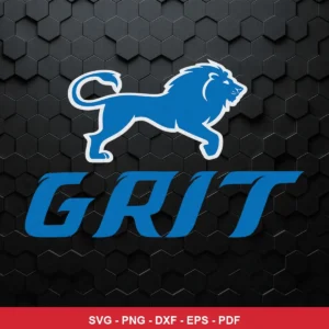 modern, minimalist with a focus on bold logo and typography NFL logo design expressing team pride and toughness for Cricut...