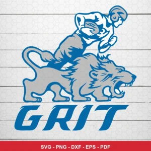 modern, stylized silhouette with bold lines and minimal color palette NFL classic design expressing dominance and grit for...
