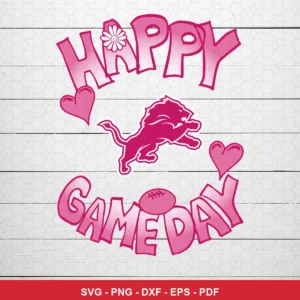 cartoonish, playful, and modern with a pink color theme NFL classic design expressing celebration and positivity for Cricu...