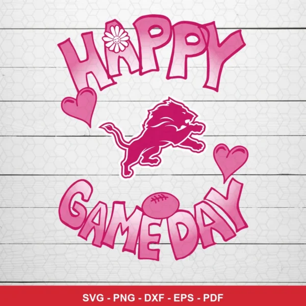 cartoonish, playful, and modern with a pink color theme NFL classic design expressing celebration and positivity for Cricu...