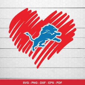 modern minimalistic with a cartoonish heart sketch NFL logo design expressing team pride and love for Cricut and Silhouett...