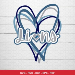 modern, clean, minimalistic with a heart motif NFL classic design expressing affection, team pride featuring intertwined h...