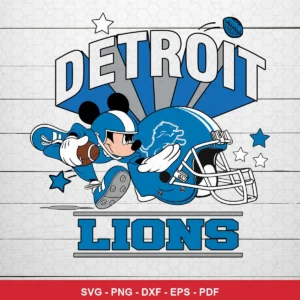 cartoon, modern with bold outlines and dynamic action pose NFL classic design expressing team pride and energy for Cricut ...