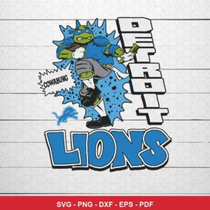cartoon, comic-style with bold outlines and vibrant colors NFL classic design expressing fun, energetic, team pride for Cr...