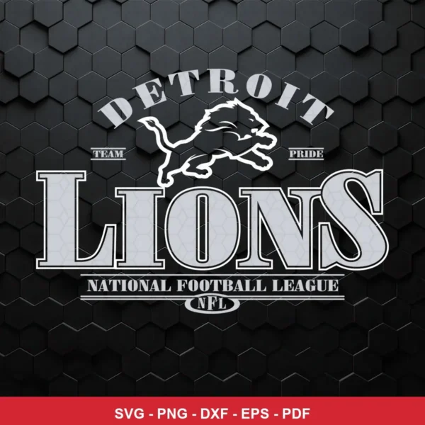 modern, clean, and bold with a strong typographic focus NFL logo design expressing team pride and strength for Cricut and ...