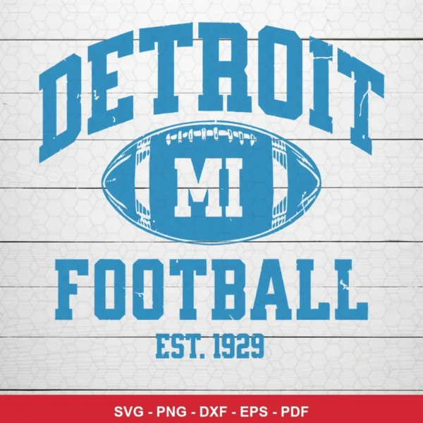 vintage, distressed typography with simple football iconography NFL vintage design expressing nostalgia/pride featuring te...