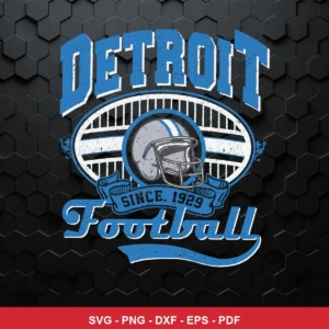 vintage with distressed texture and classic typography NFL vintage design expressing nostalgia and team pride for Cricut a...