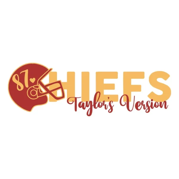 modern with a playful twist Chiefs classic SVG design showing excitement for Cricut and Silhouette cutting machines