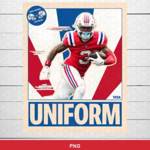 modern sports photography with graphic overlay Patriots SVG for Cricut and Silhouette