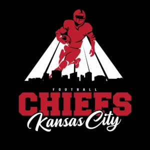 modern and bold with a dynamic sports aesthetic Chiefs classic SVG design showing excitement and pride for Cricut and Silhouette cutting machines