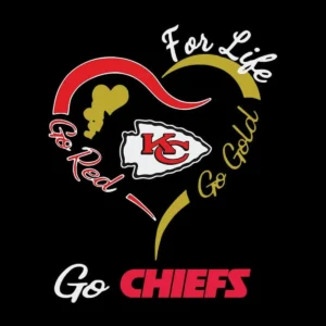 bold and modern with a touch of vintage elements Chiefs classic SVG design showing excitement and pride for Cricut and Silhouette cutting machines