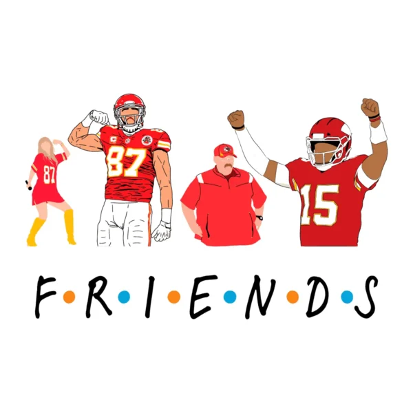 modern and bold with playful elements Chiefs classic SVG design showing excitement and camaraderie for Cricut and Silhouette cutting machines