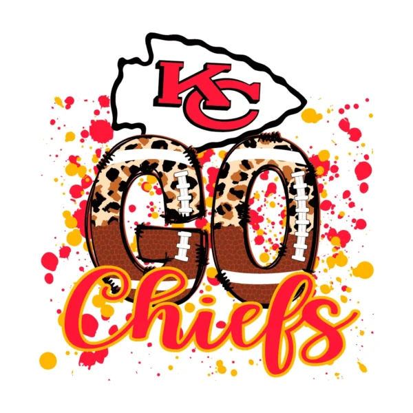 bold and modern with a playful twist Chiefs classic SVG design showing excitement for Cricut and Silhouette cutting machines