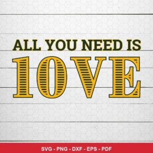 modern typography with subtle sports theme Packers bundle design expressing positive, supportive for Cricut and Silhouette...