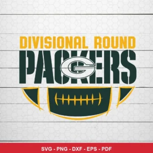 modern, clean sports logo style with bold typography and minimalistic football graphic Packers bundle design expressing ne...