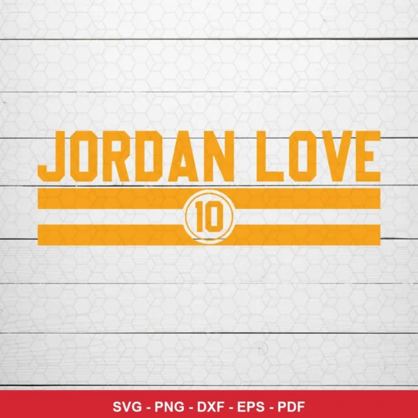 minimalist, modern typography-based design Packers player SVG for Cricut and Silhouette
