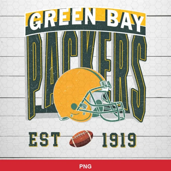 vintage, classic sports logo style with distressed texture vintage Packers SVG for Cricut and Silhouette