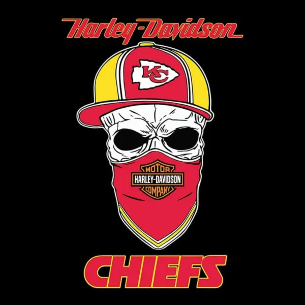 bold and modern with a vintage twist Chiefs skull SVG design showing excitement and pride for Cricut and Silhouette cutting machines