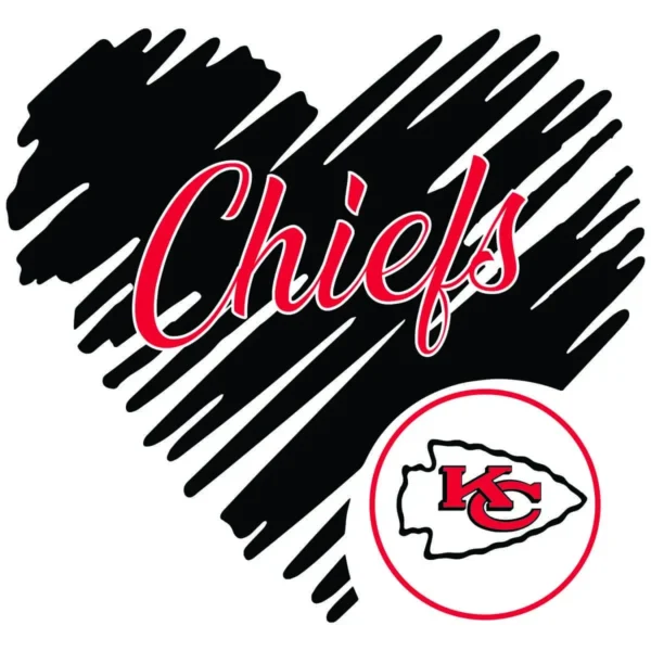 modern with a touch of vintage Chiefs classic SVG design showing excitement for Cricut and Silhouette cutting machines